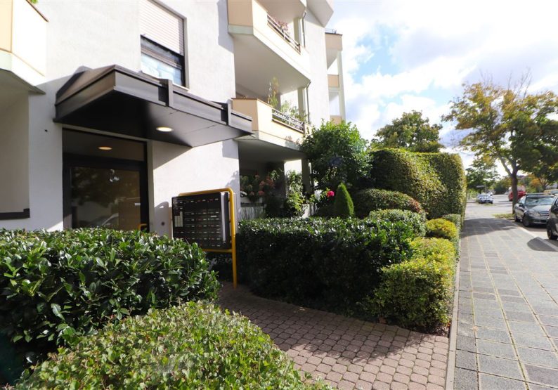 Hauseingang - sehr gepflegt