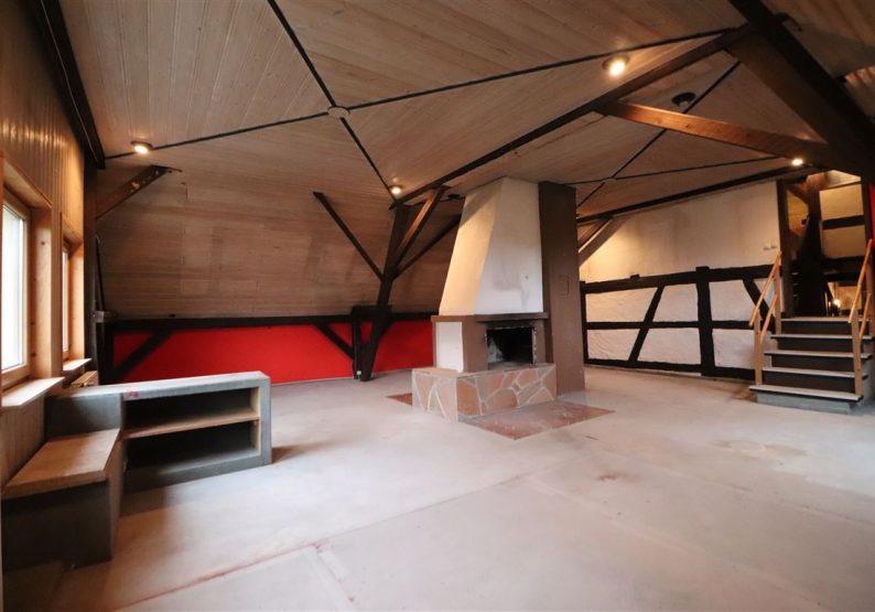 Großer Dachraum ausgebaut im Anbau