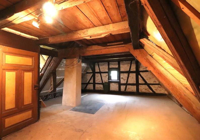 Ausbaupotenzial im Dachraum Altbau