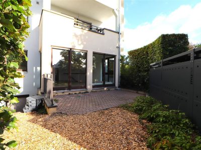 Blick auf die Terrasse