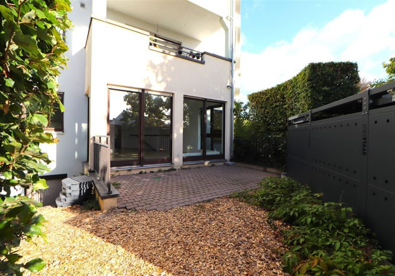 Blick auf die Terrasse